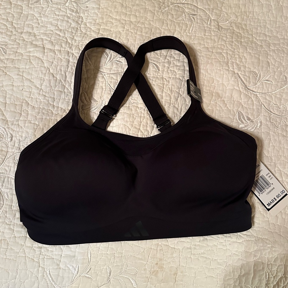 NWT Adidas Black Sports Bra